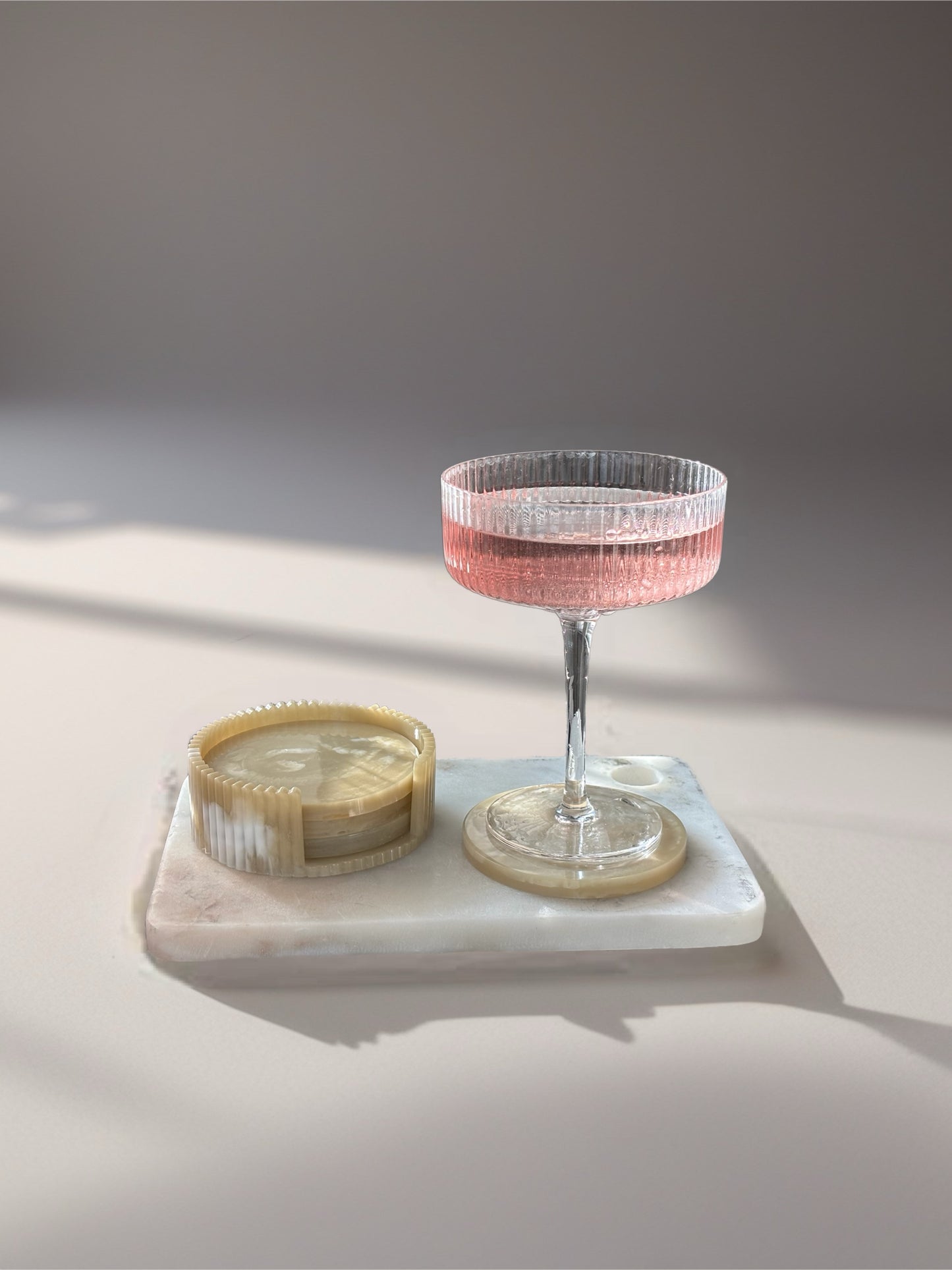 Audri Fluted Coasters
