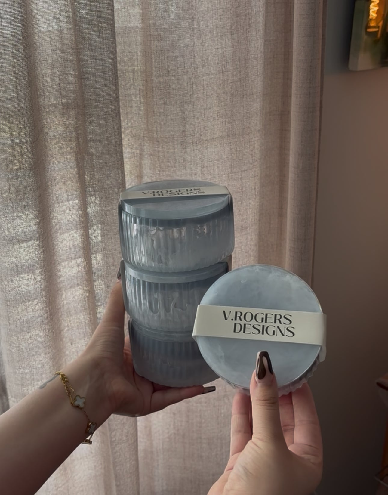 Alaina Fluted Jar