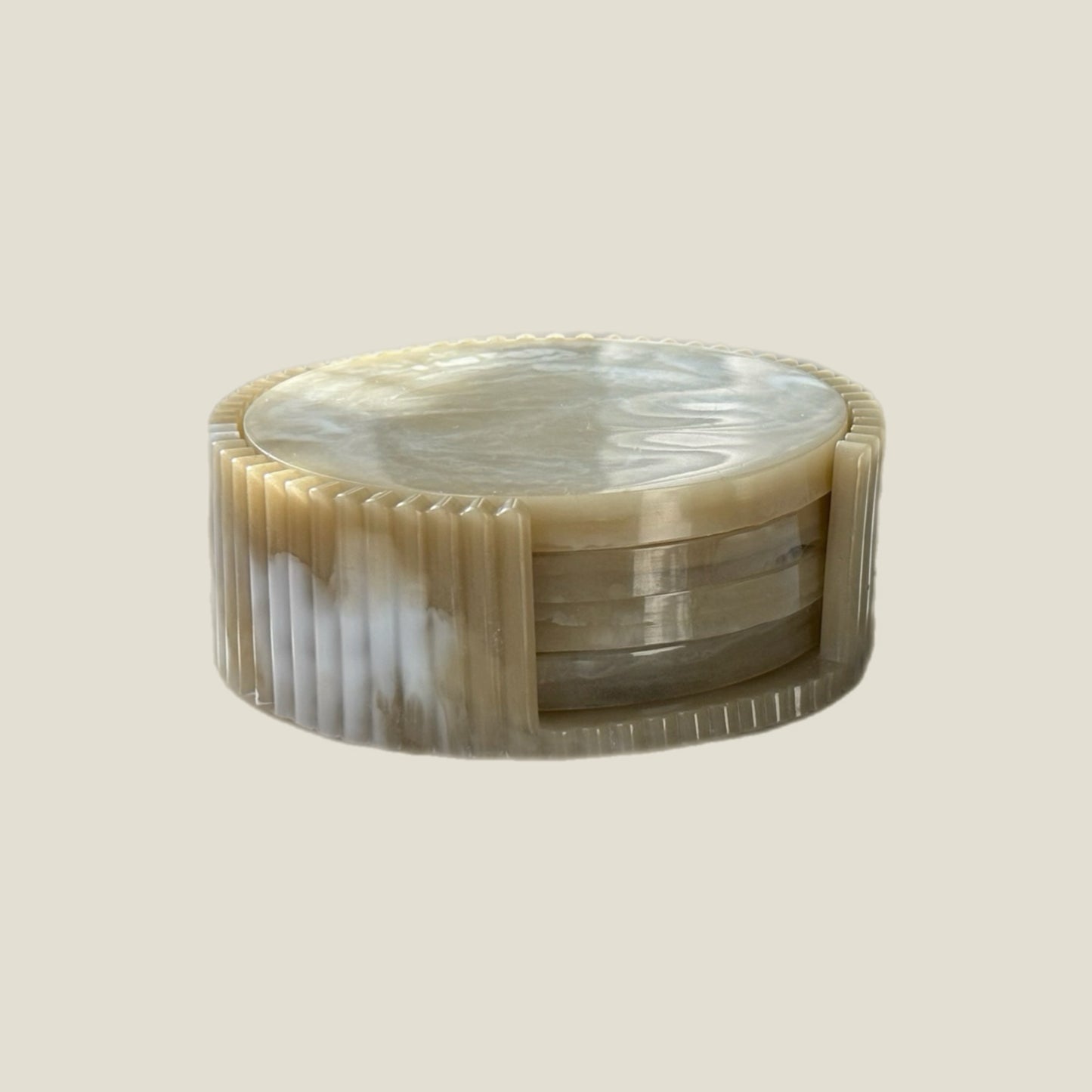 Audri Fluted Coasters