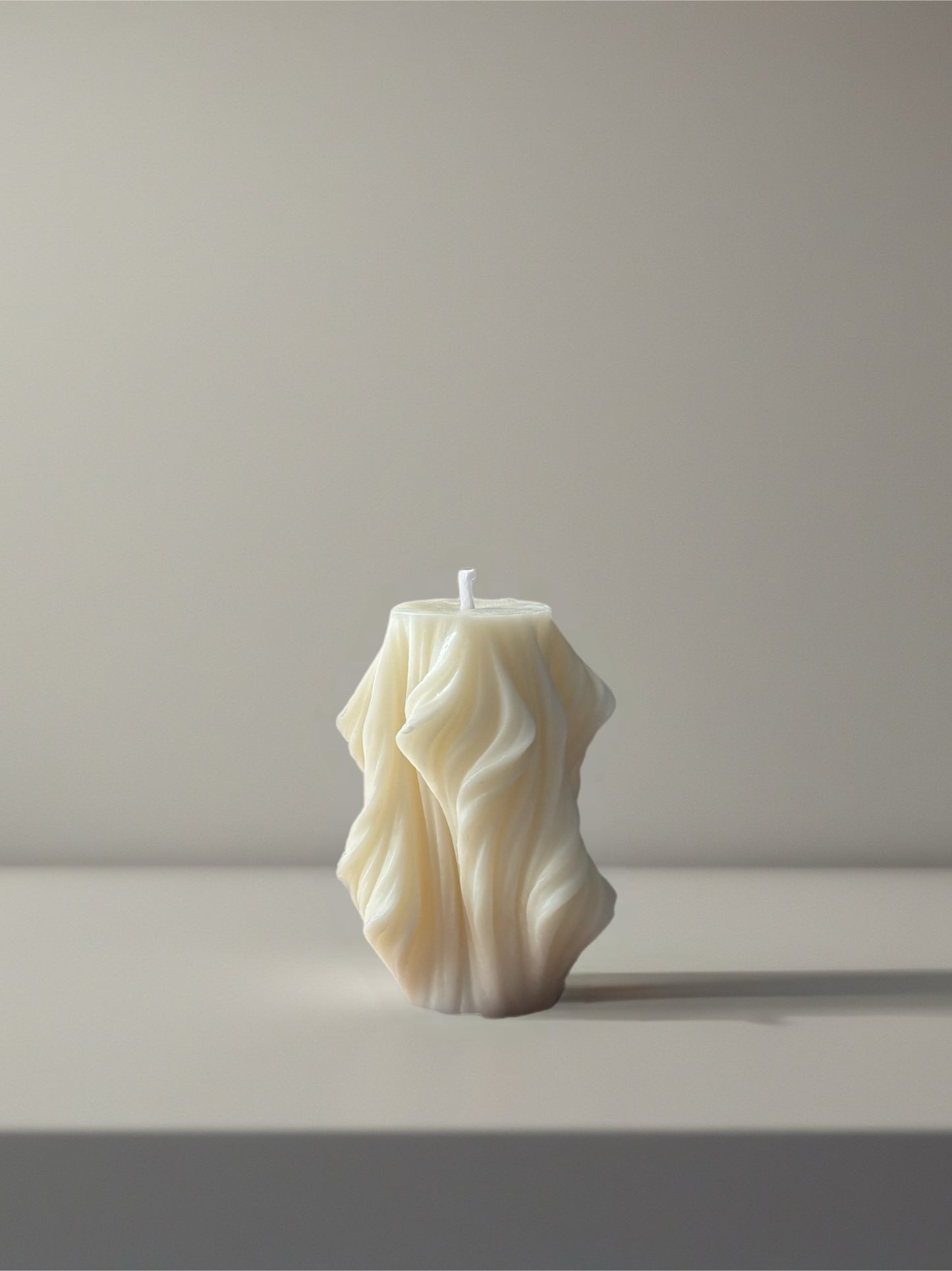 Silk Candle Sculpture