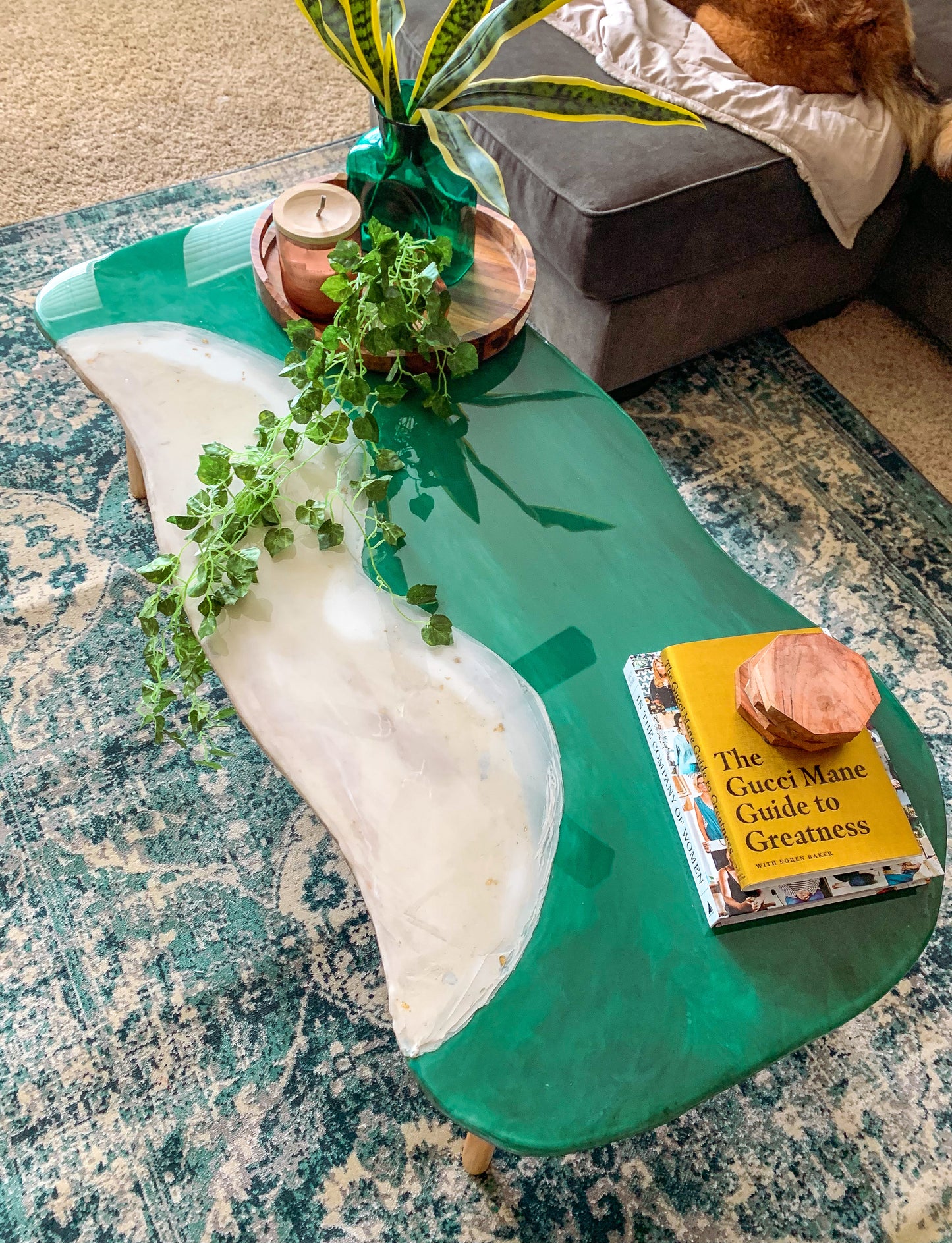 “down to earth” coffee table