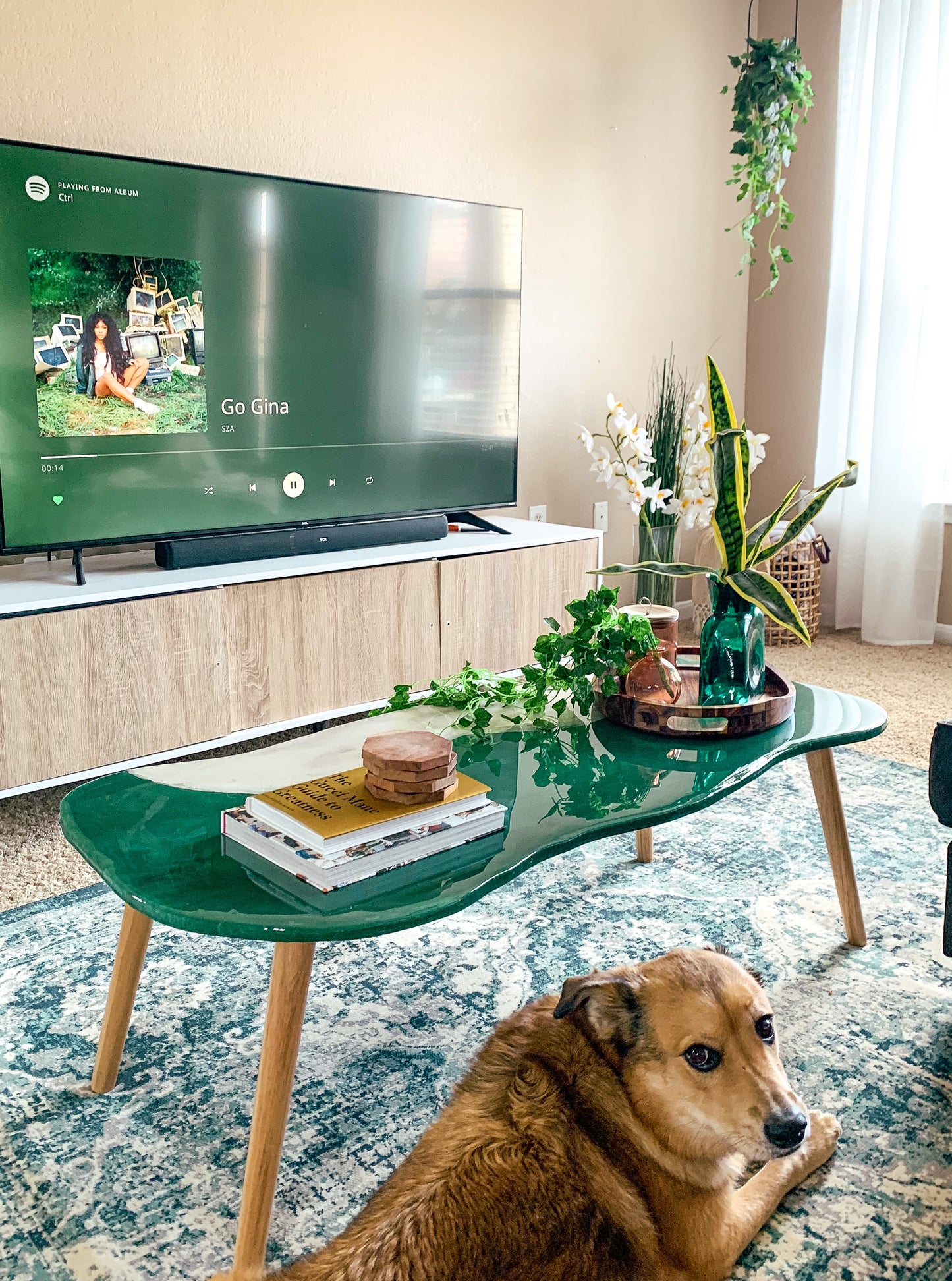 “down to earth” coffee table