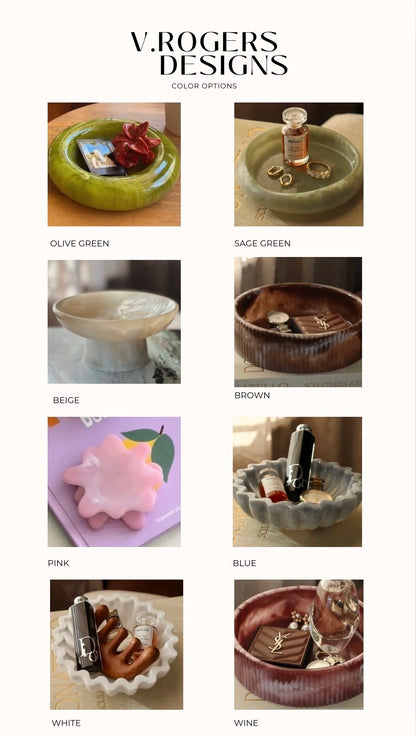 Spill Sculptural Coaster Set