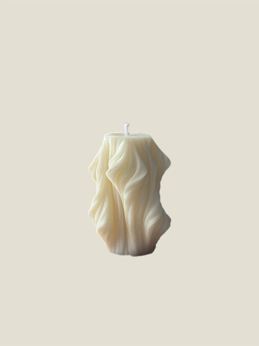 Silk Candle Sculpture