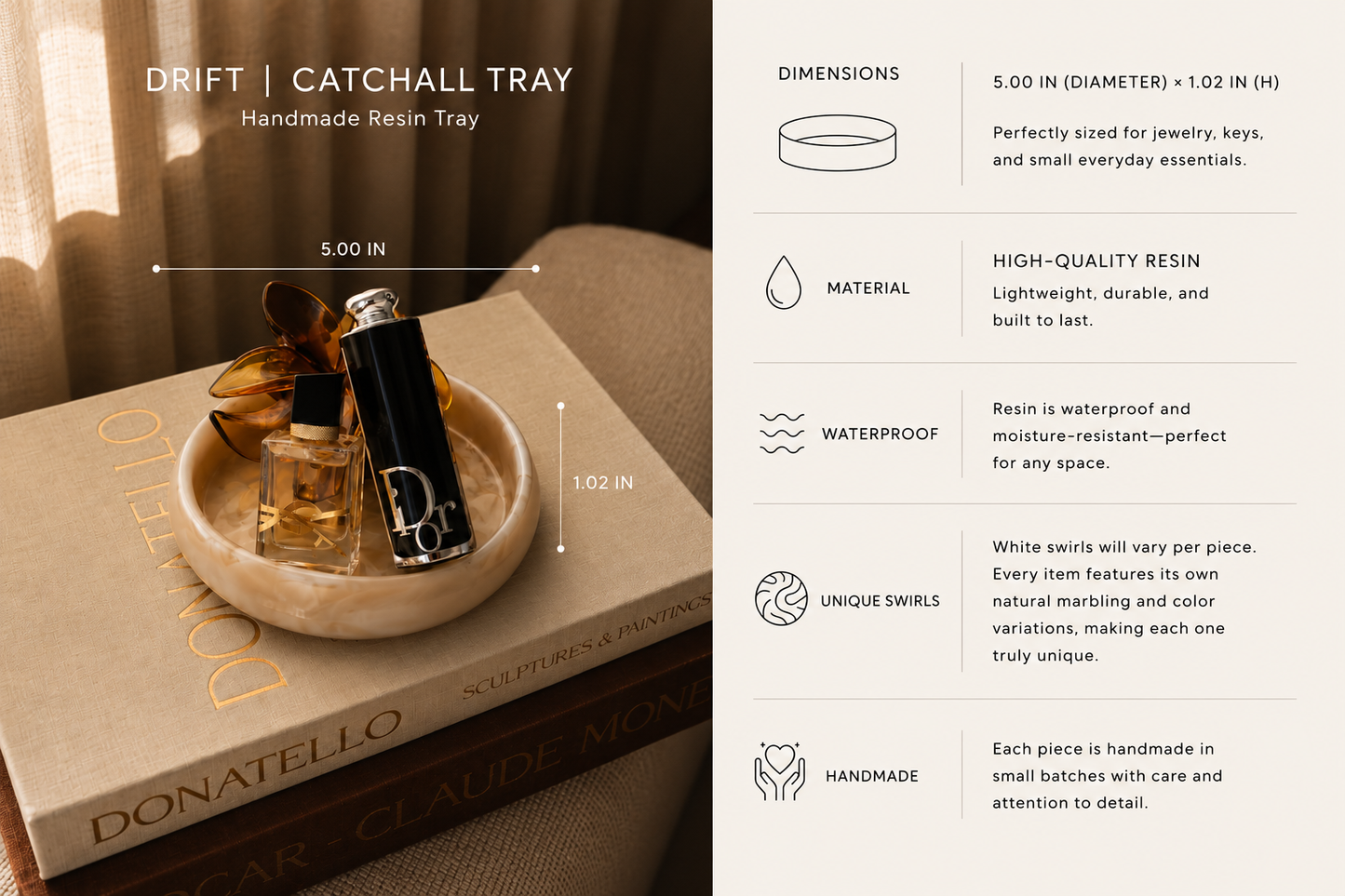 Drift Organic Form Tray