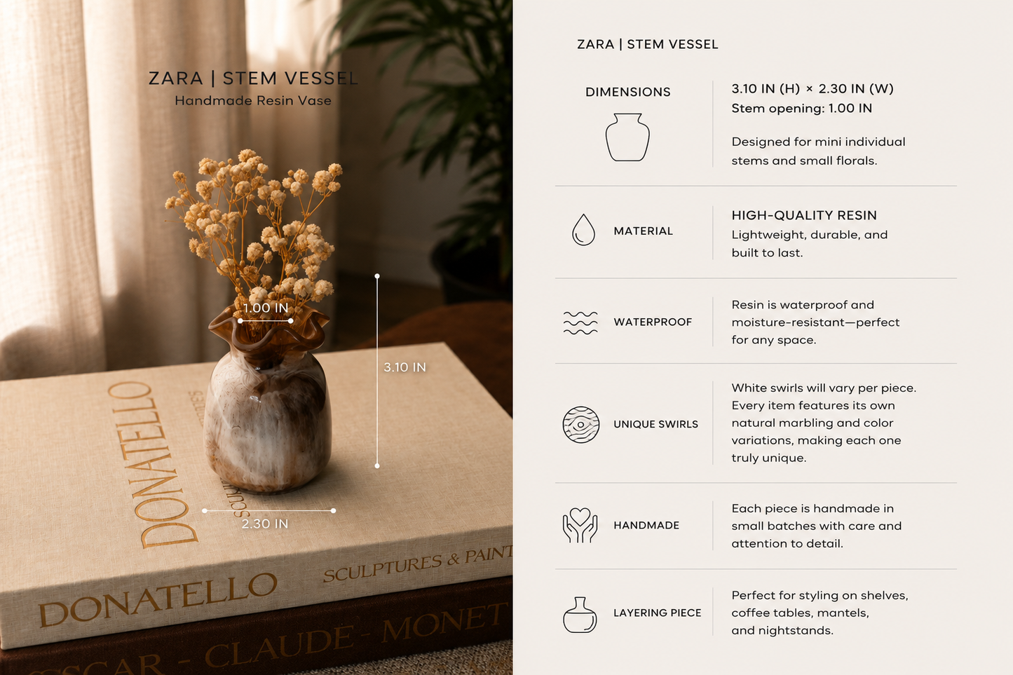 Zara Stem Vessel