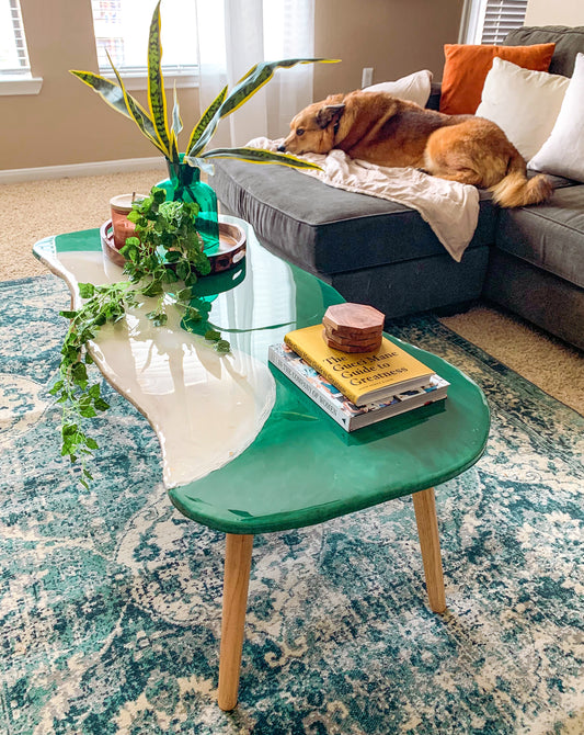 “down to earth” coffee table