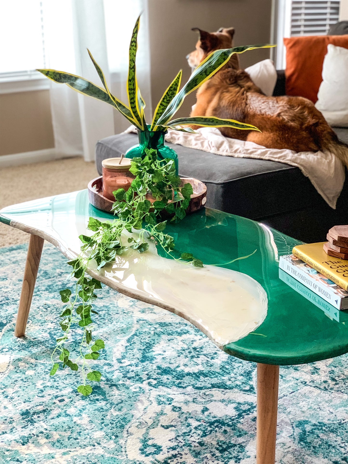 “down to earth” coffee table